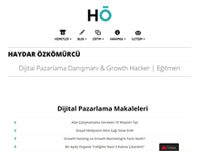 Tablet Screenshot of hozkomurcu.com